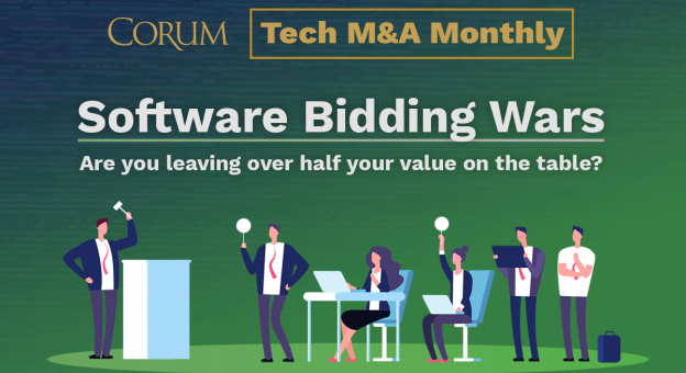 Corum Tech M&A Monthly - Software Bidding Wars