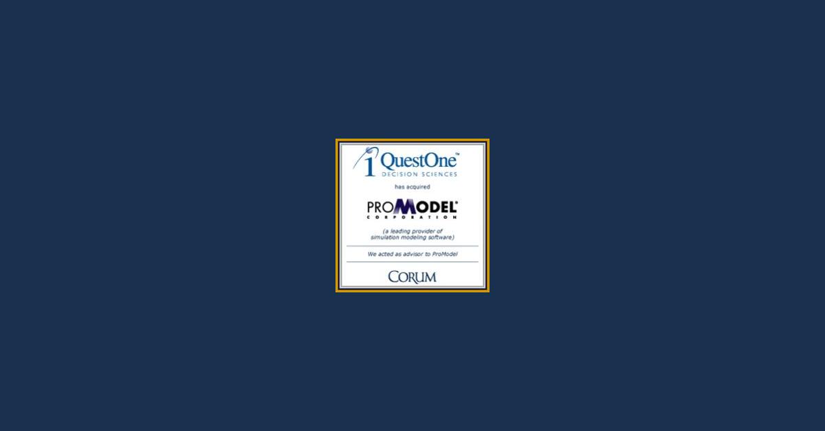 QuestOne Promodel Corum Group